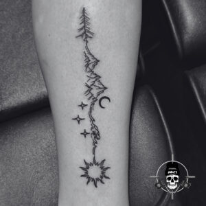 mountains tattoo