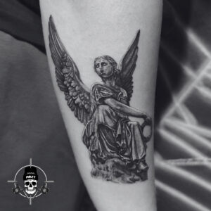 angel tattoo