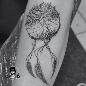 dreamcatcher tattoo